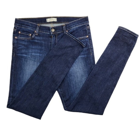 Anthropologie Denim - PRINCIPLE Denim Dreamer Dark Wash Mid Rise Skinny Jean Sz 31 Anthropologie